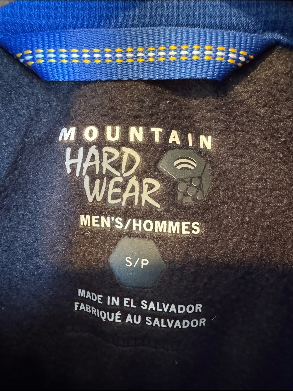 Mountain Hardwear Men’s Monkey Man Grid Fleece Pullover Size S Blue Full Zip - Picture 11 of 14
